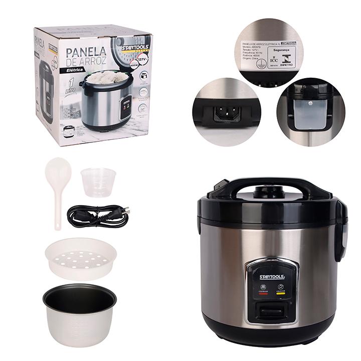 SR0979 - PANELA 127V DE ARROZ ELÉTRICA 1L 400W CX4