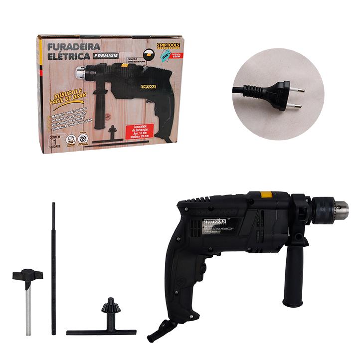 SR0871 - FURADEIRA 220V ELETRICA PREMIUM 850W CX4