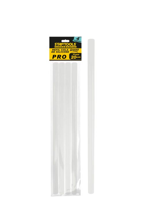 SR0247 - REFIL DE SILICONE GROSSA 4 PCS CX120 - 4X30