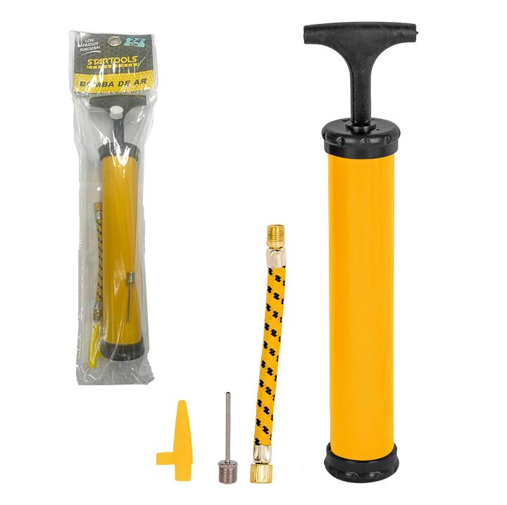 SR0603 - BOMBA DE AR PARA INFLAR 2 BICOS E 1 CONECTOR CX72