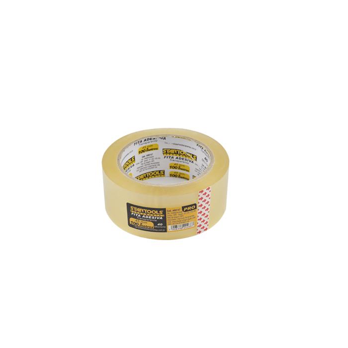 SR0167 - FITA TRANSPARENTE 100MTS CX72 - 1X72