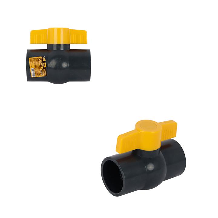 SR1284 - REGISTRO VALVULA DE ESFERA DE PVC 1 1/2'' 50MM SOLDAVEL CX36 - 6X6