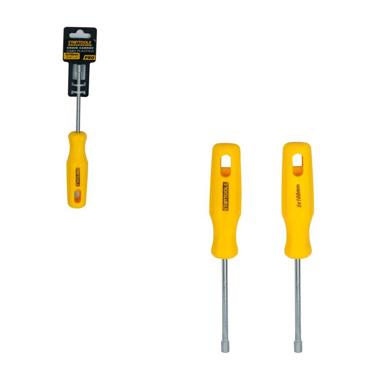 SR0845 - CHAVE CANHAO CABO PLASTICO 3/16' X 4' -   CX48 - 4X12