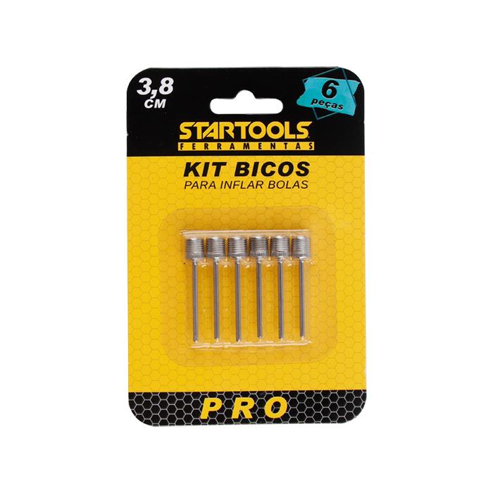 SR0395 -KIT BICOS PARA INFLAR BOLAS 6 PEÇAS CX120 - 2X60