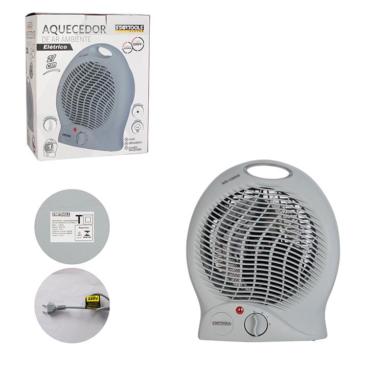 SR1264 - AQUECEDOR DE AR DE AMBIENTE ELETRICO 220V CINZA CX8