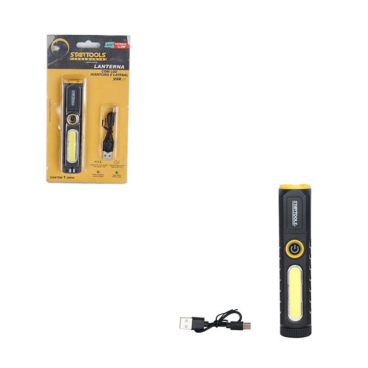 SR1065 - FAROL COM LUZ DIANTEIRA + LUZ LATERAL 3,7V~ 3,2W CX48 - 2X24