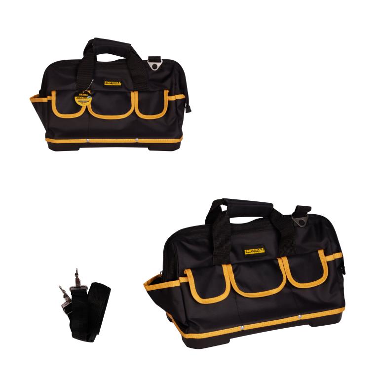 SR0801 - BOLSA P/FERRAMENTA 16' C/BASE DE BORRACHA CX6