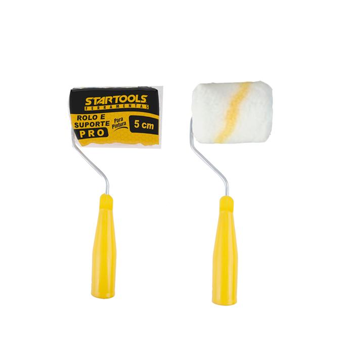 SR0425 - ROLO PARA PINTURA CABO METAL/PLASTICO 5cm CX96