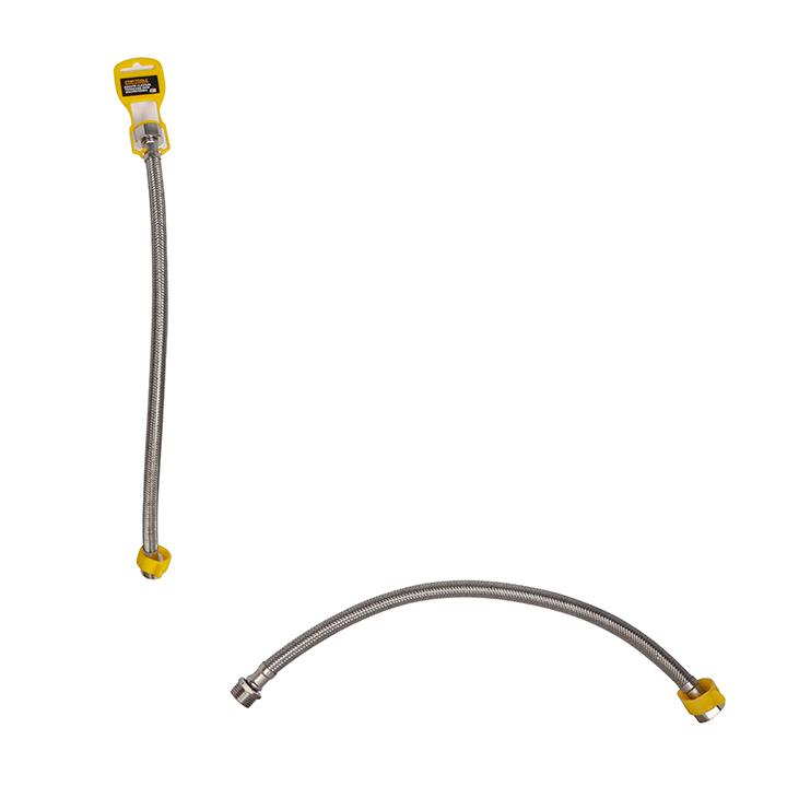 SR1162 - ENGATE FLEXIVEL TRANCADO INOX 40CM MACHO/FEMEA CX60 - 6X10