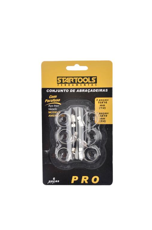 SR0257 - KIT ABRACA 6PCS INOX AMERICANO CX120 - 4X30