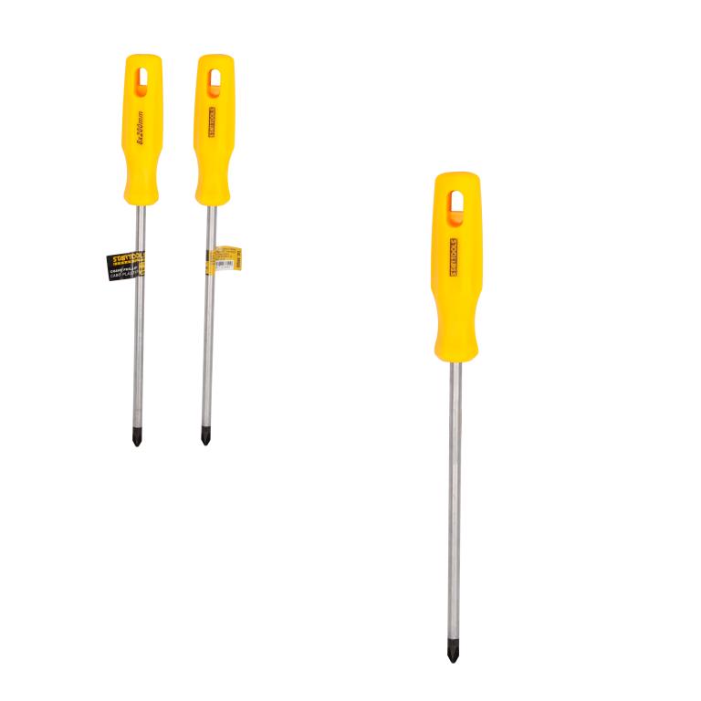 SR0836 - CHAVE PHILLIPS CABO PLASTICO 5/16' X 8' - 8X200MM CX48 -  4X12