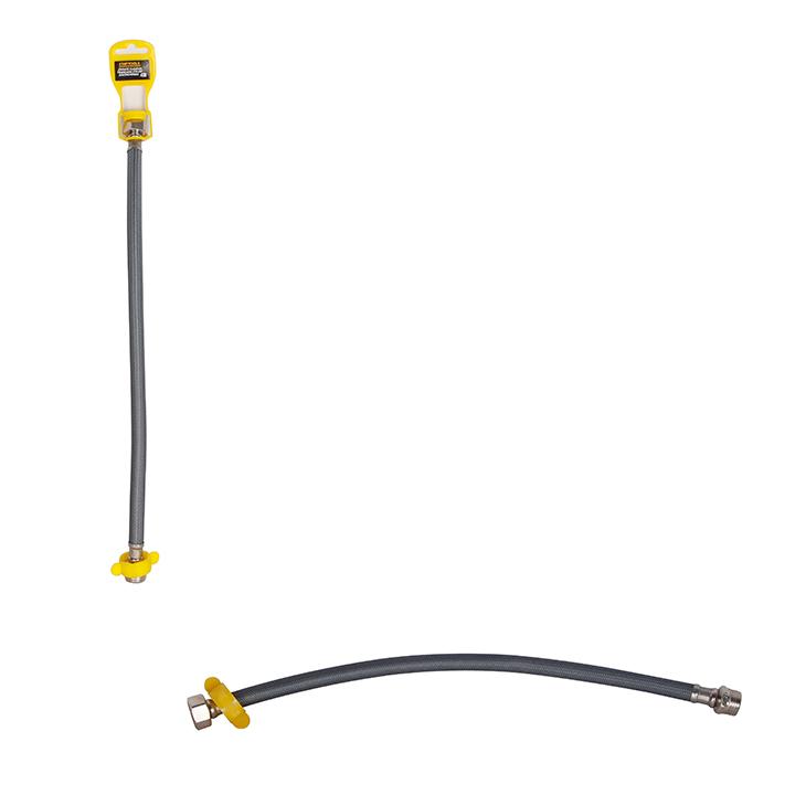 SR1166 - ENGATE FLEXIVEL TRANCADO NYLON 40CM MACHO/FEMEA CX60 - 6X10