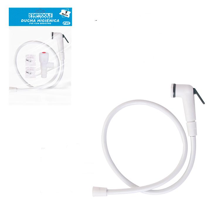 SR0796 - DUCHA HIGIENICA PVC C/REGISTRO CX48 - 4X12