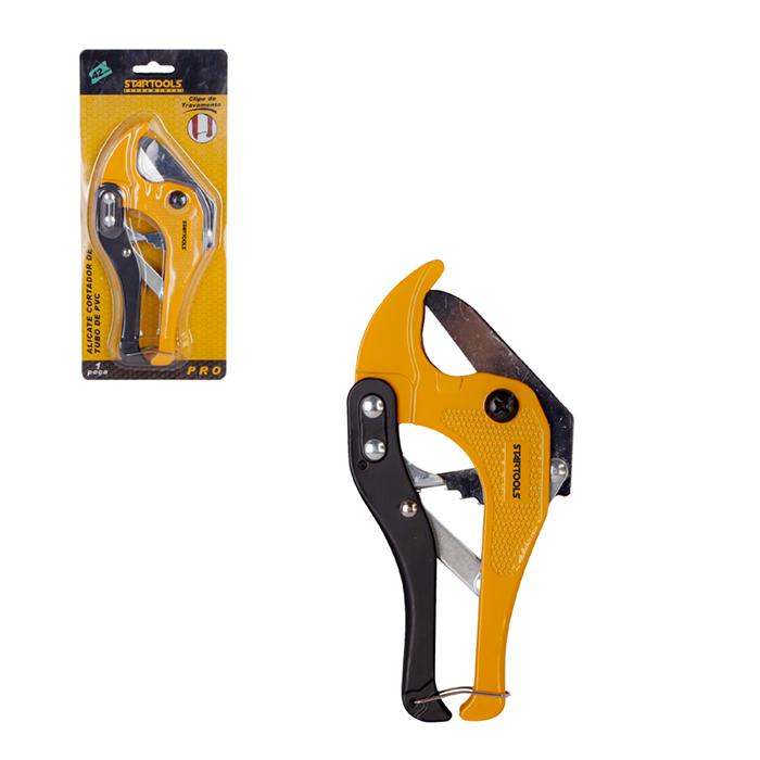 SR0479 - ALICATE CORTADOR DE TUBO DE PVC C/TRAVA DE SEGURANCA 42MM CX24 - 2X12