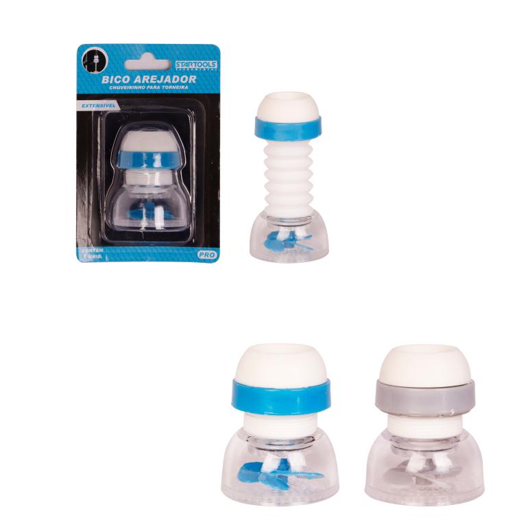 SR0946 - CHUVEIRINHO BICO AREJADOR EXTENSSIVEL PARA TORNEIRA CX96