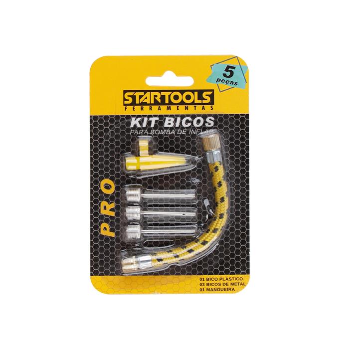 SR0394 - KIT BICOS PARA BOMBA DE INFLAR 5 PEÇAS CX120-2X60