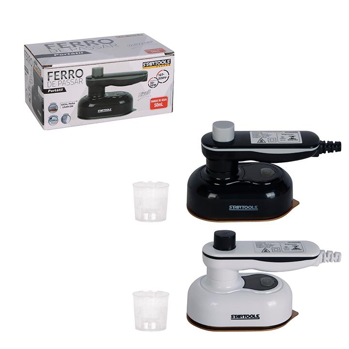 SR1010 - FERRO BIVOLT DE PASSAR PORTÁTIL P/VIAGEM CX12