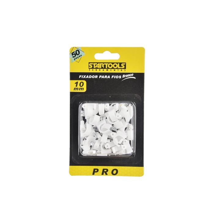SR0278 - FIXADOR P000 FIOS BRANCO 50PCS CX120 - 1X120