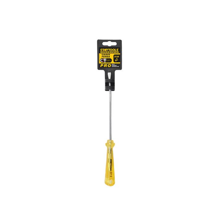 SR0008 - CHAVE FENDA 6"X5MM CRV CX72 - 6X12