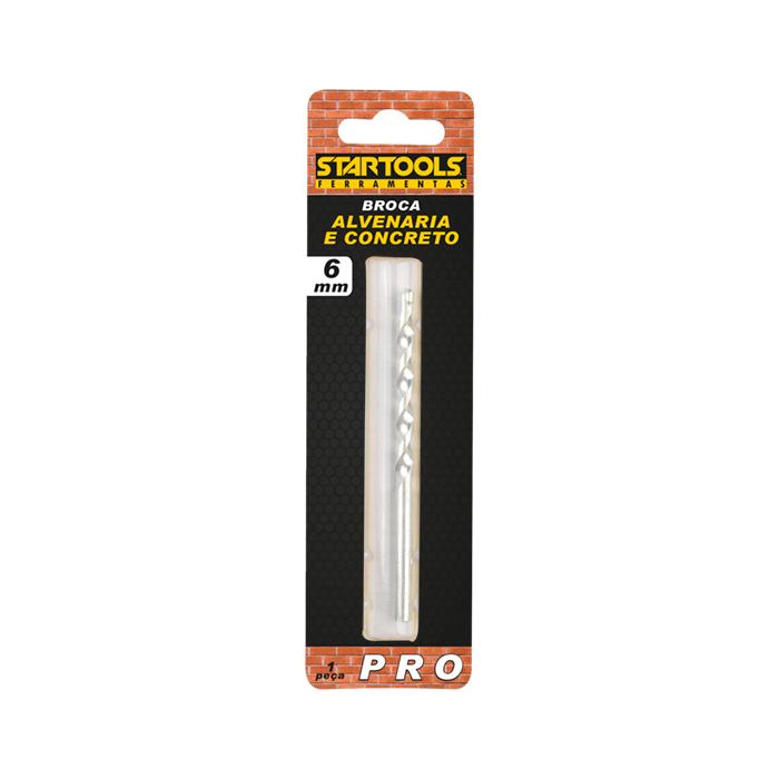 SR0125 - BROCA CONCRETO 6MM CX96 - 4X24