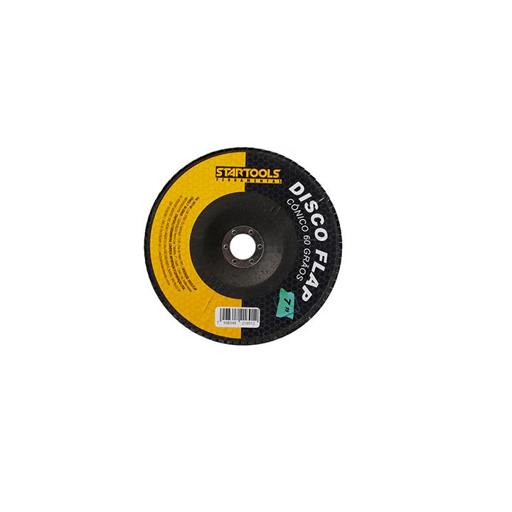 SR1140 - DISCO FLAP CONICO 7'' 60 GRAO CX40 - 4X10
