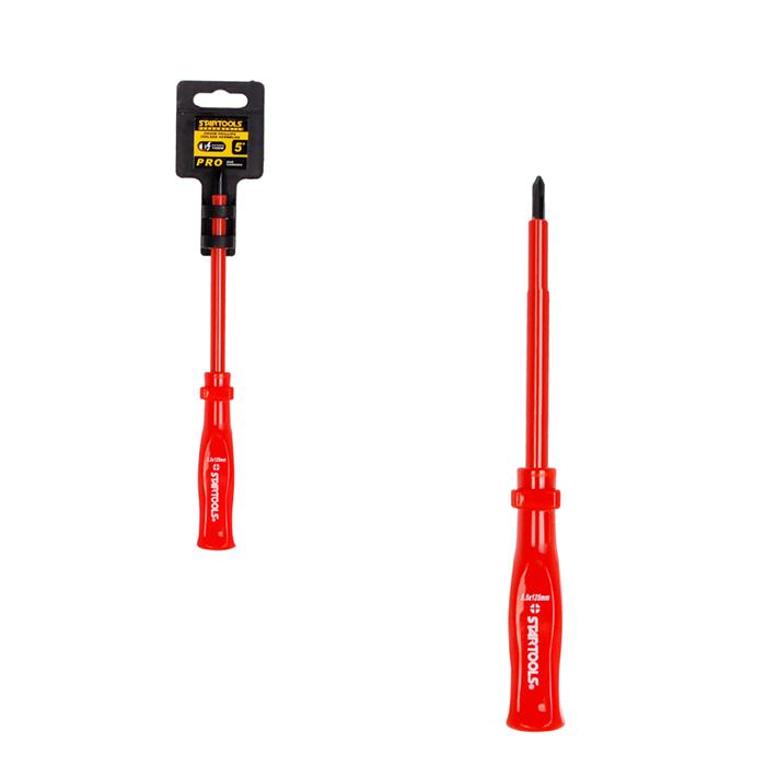 SR0440 - CHAVE PHILLIPS ISOLADA VERELHA 5" CX72 - 6X12