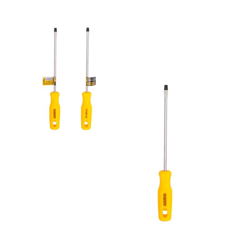 SR0819 - CHAVE DE FENDA CABO PLASTICO 3/16' X 6' - 5X150MM CX72 - 6X12