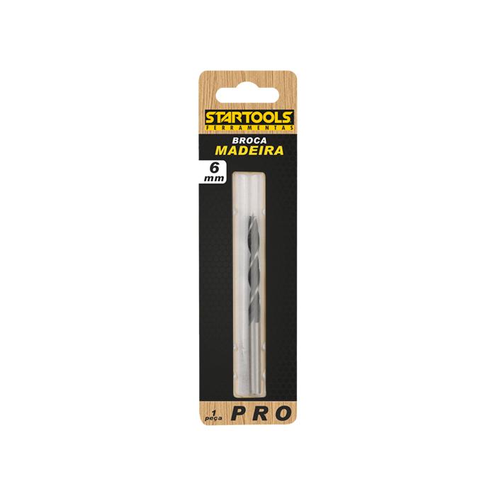 SR0128 - BROCA MADEIRA 6MM CX96 - 4X24