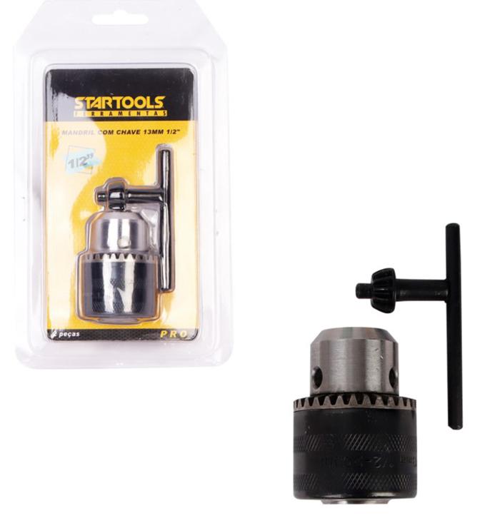 SR0447 - MANDRIL C/CHAVE 13MM 1/2" CX30 - 6X5
