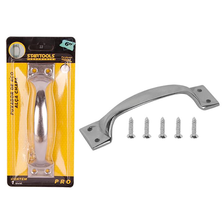 SR0692 - PUXADOR DE ACO ALCA CHAPA 6' 1 PC CX96 - 2X48
