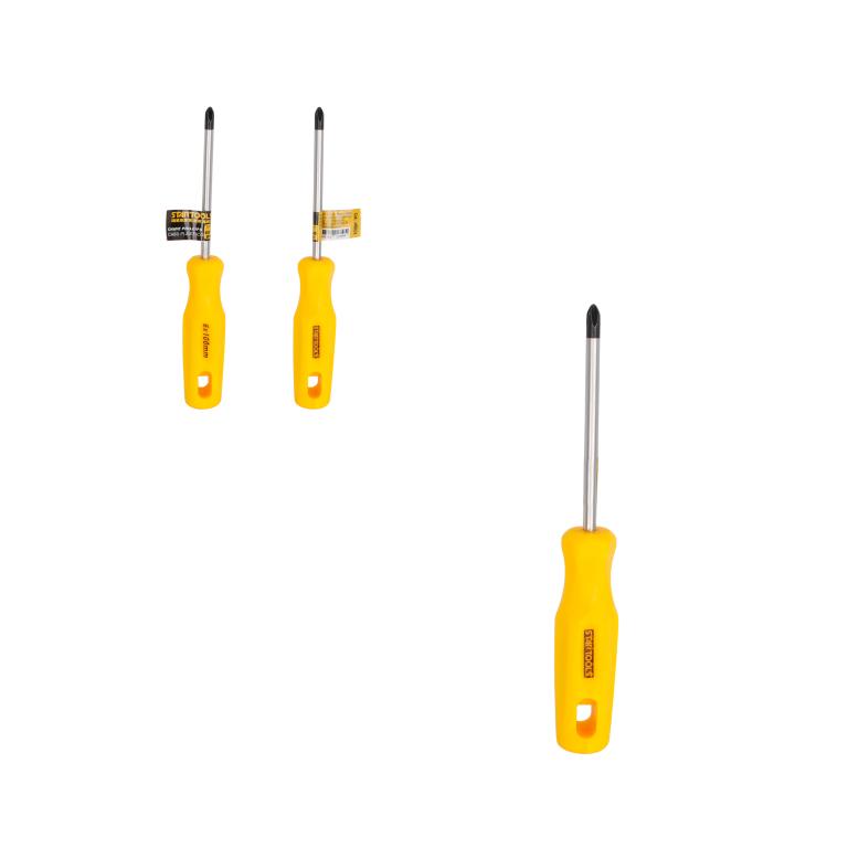 SR0824 - CHAVE PHILLIPS CABO PLASTICO 1/4' X 4' - 6X100MM CX72 - 6X12