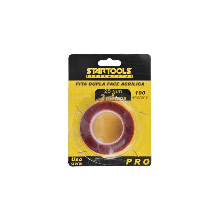 SR0178 - FITA DUPLA FACE 2MTSX25MMX1MM CX72 - 2X36
