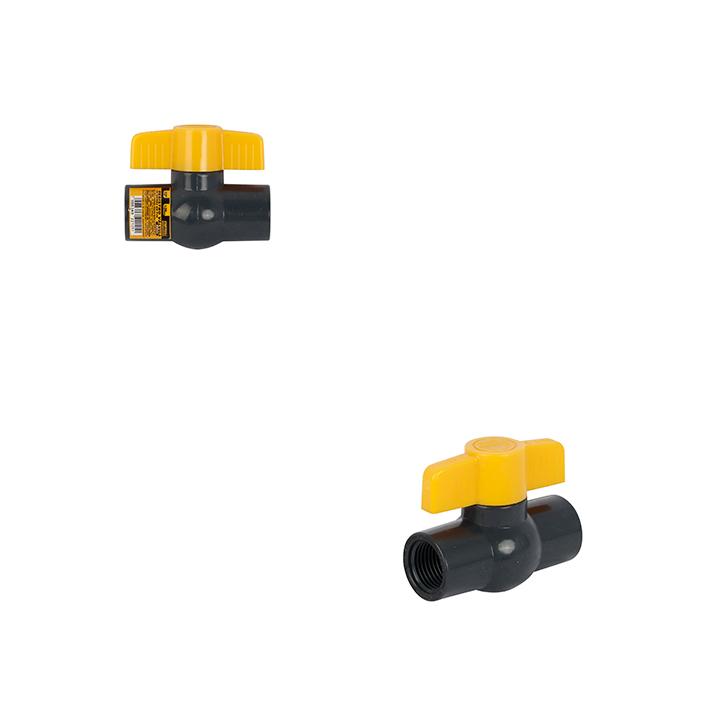 SR1277 - REGISTRO VALVULA DE ESFEREA DE PVC 1/2'' 20MM ROSCA CX96 - 8X12