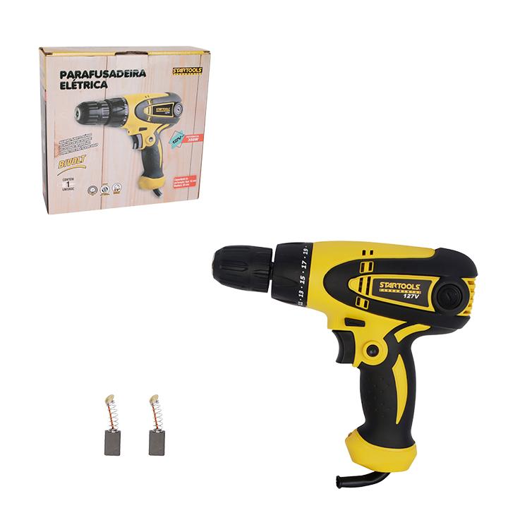 SR0859 - PARAFUSADEIRA ELETRICA 127V 350W CX10