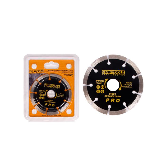 SR0458 - DISCO/SERRA CIRCULAR DIAMANTADO 4" SEGMENTADO CX100 - 10X10