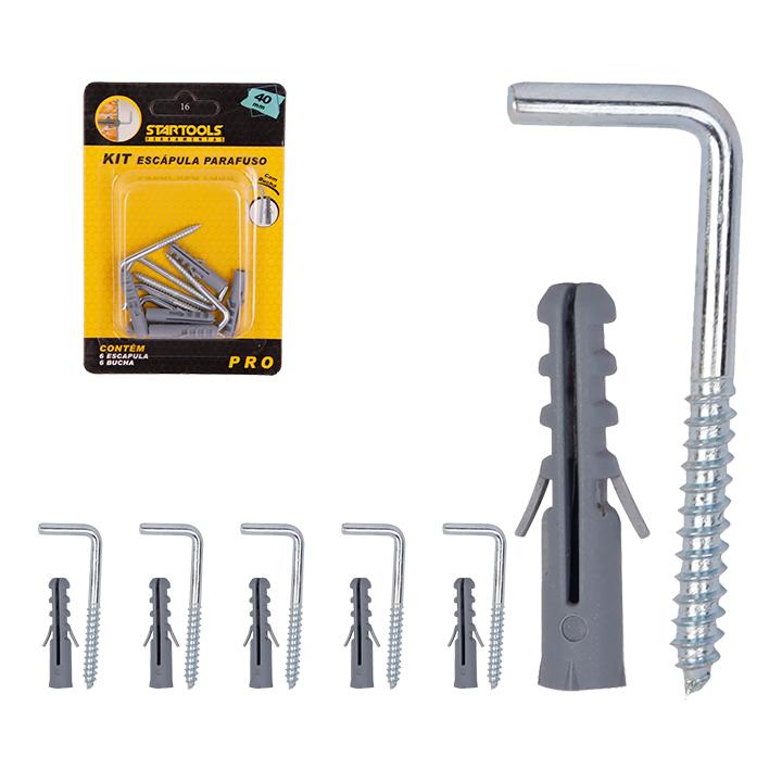SR0677 - KIT ESCAPULA C/BUCHA C/6 300X40MM CX96 -  8X12