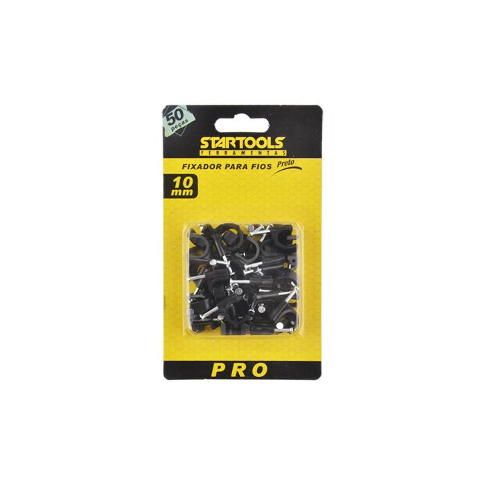 SR0277 - FIXADOR P000 FIOS PRETO 50PCS CX120 - 1X120