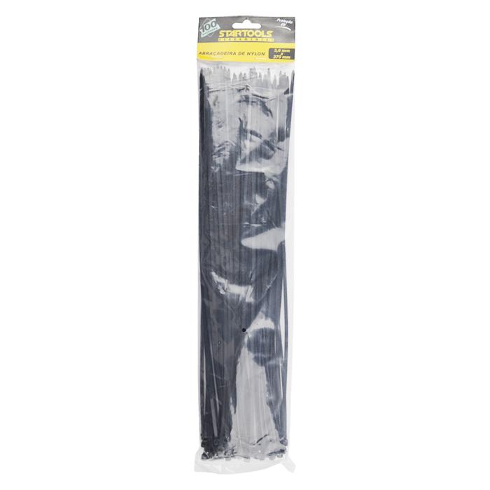 SR0148 - ABRACA NYLON PRETA 3,6X370MM CX120 - 4X30