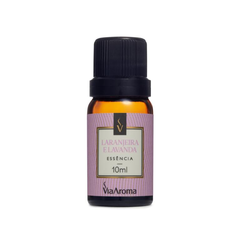 Essência Clássica Laranjeira e Lavanda 10ml - Via Aroma