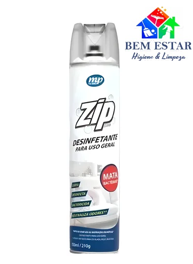 Desinfetante Uso Geral Spray ZIP 350ml - My PLace