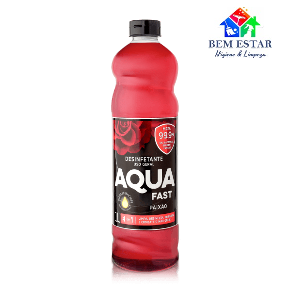 Desinfetante Paixão 1L - AquaFast