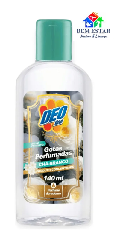 Gotas Perfumadas Chá-Branco 140ml - DeoLine