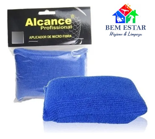 Aplicador MicroFibra Super Macio 7x10cm - Alcance