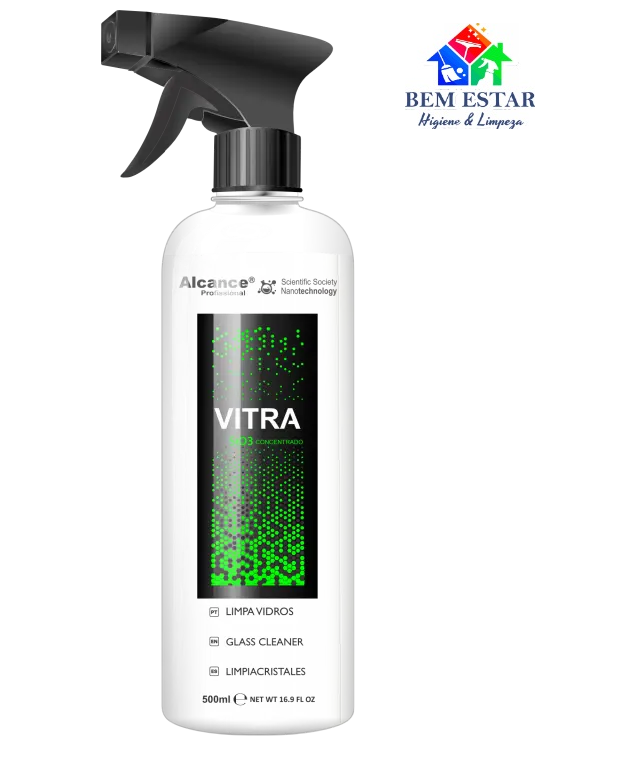 Limpa Vidros Vitra Sio3 500 ml - Alcance