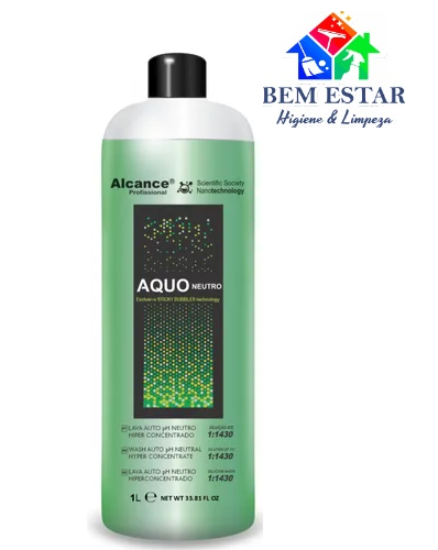 Shampoo Concentrado AQUO Neutro 1:1430 500 ml- Alcance
