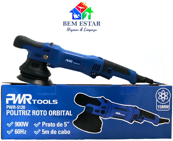 Politriz Roto Orbital 5" PWR-5120 220V 15MM 900W/60HZ - Sigma Tools