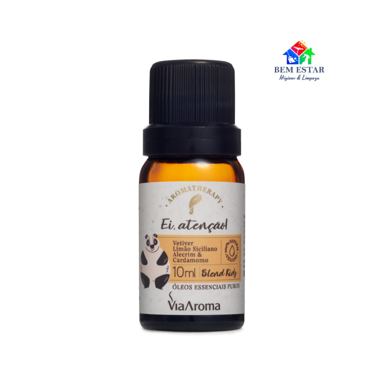 Blend de Óleos Essenciais Kids Ei, atenção! Via Aroma - 10ml