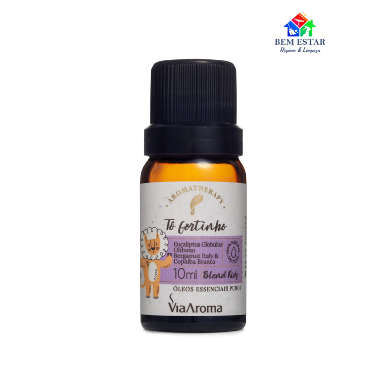 Blend de Óleos Essenciais Kids Tô fortinho Via Aroma - 10ml