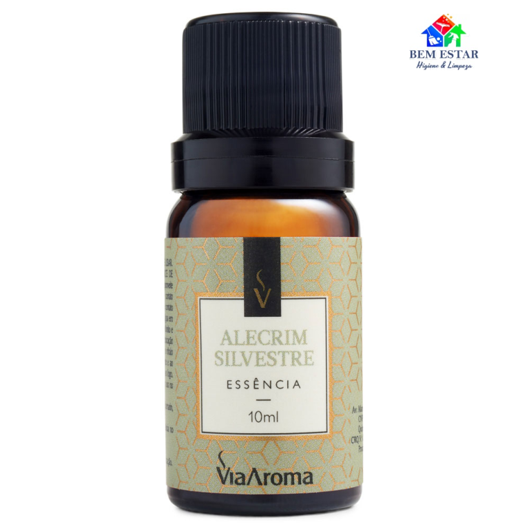 Essência Clássica Alecrim Silvestre Via Aroma - 10ml
