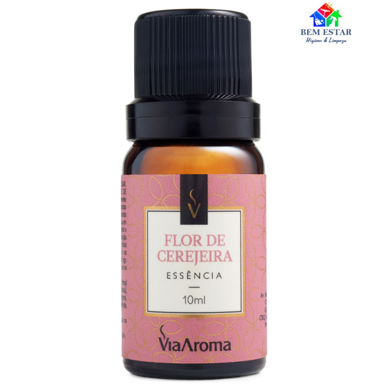 Essência Clássica Flor de Cerejeira Via Aroma - 10ml
